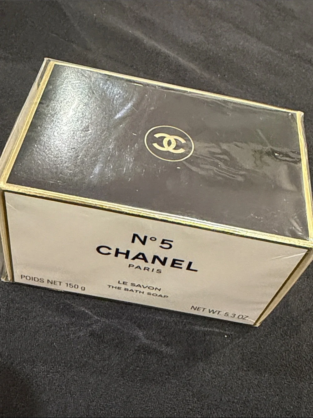 CHANEL N°5 Le Savon Bar Soap - Cream & Gold Accents